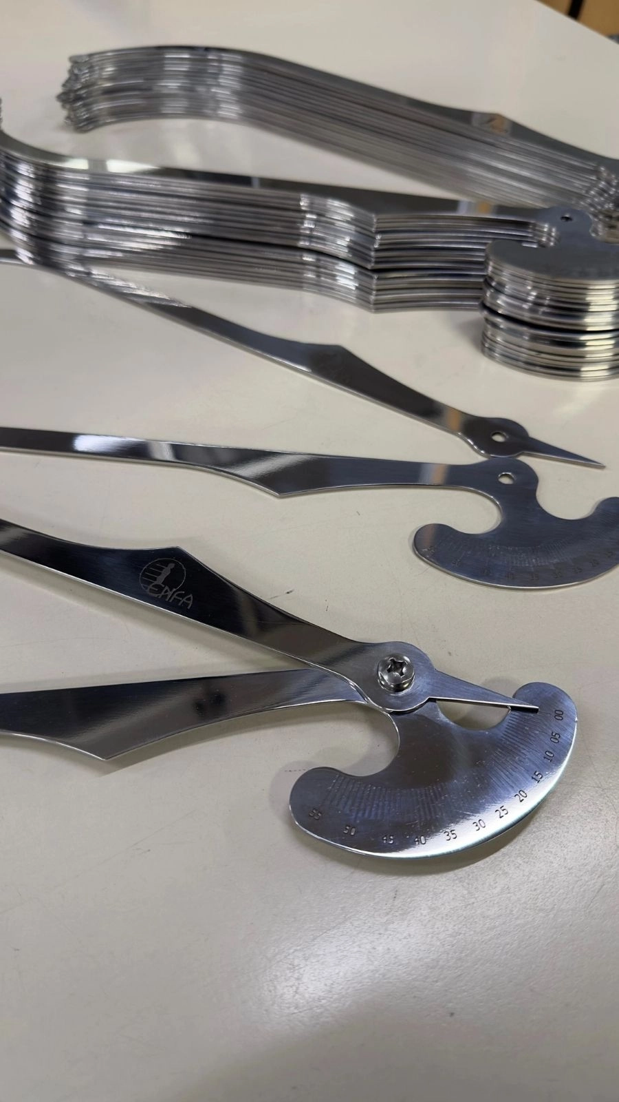Gravação a laser para instrumentos médicos