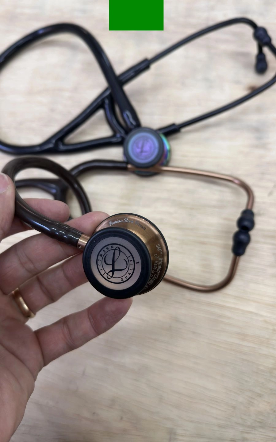 Gravação a laser para instrumentos médicos